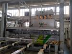 Melamine Short Cycle Furniture Laminating Line Two Sides With Temperature