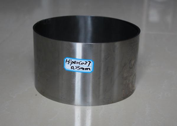 ASTM A801 Cobalt Soft Iron Material , High Magnetic Saturation Alloy Steel