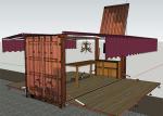 20GP Villa Luxury Balcony Modular Shipping Container House