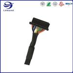 Motorcycle wiring harness with JWPT 2.0mm Plug Waterproof Connector
