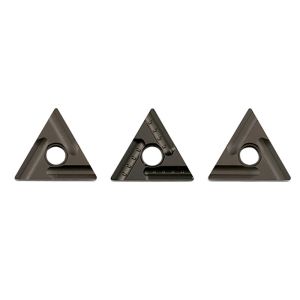 Carbide Triangle Turning Inserts TNMG160408 For Steel Processing