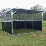 Front Panel Wooden Horse Stable Box Bamboo Material ISO9001 Certified