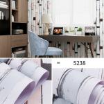 0.45m Floral PVC Wallpaper Self Adhesive Vinyl Peel Stick Wallpaper For Home
