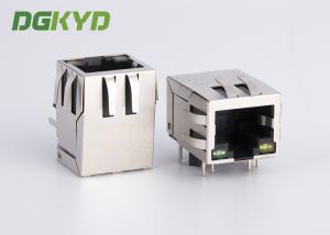 Wholesale Side Entry Shield PoE RJ45 Single Port / Internal Magnetic Module,Useage HR911102A from china suppliers