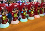 Dreamland coin operated plastic prize vending capsule toy game machine for