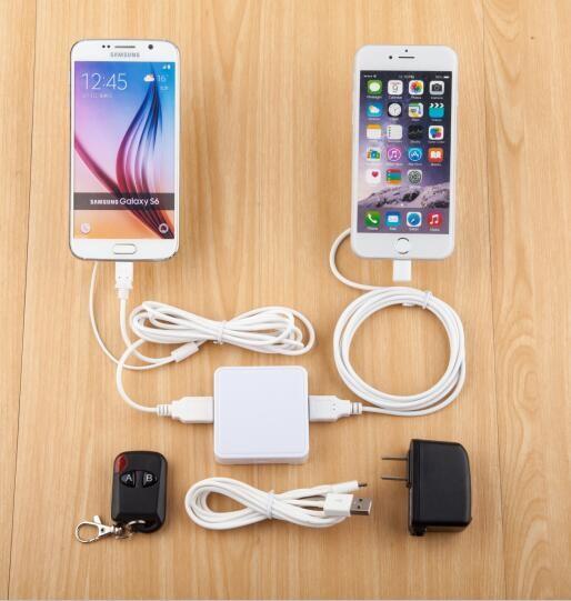 COMER New Arrival 2 channel alarm box Retail Tablet/MobilePhone/Cell Phone