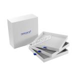 Customization Rigid Drawer Box With Ribbon Handle Gift Packaging Box