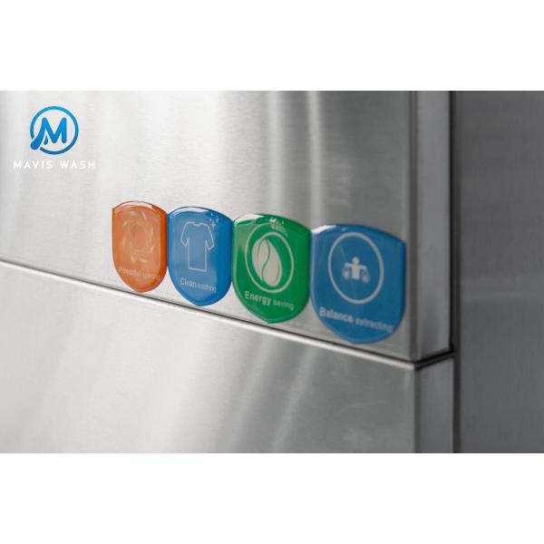 Fully Automatic Commercial Industrial Washing Machine for Laundry Shop 22kg Coin Operated Washer Extroctor Hard Mount