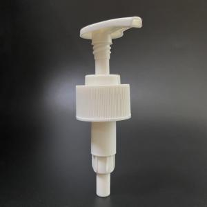 Wholesale White 28mm Lotion Pump Leaf Molding for Shampoo Bottle Plastic Hand Liquid Dispenser from china suppliers