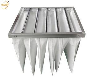 Wholesale F7 F8 F9 Nonwoven Fabric Micro Glass Fiber Paint Booth Pocket Air Filters from china suppliers