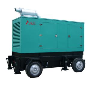 Wholesale Cummins Trailer Genset Soundproof Mobile Generator Set With Canopy from china suppliers