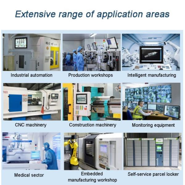 15 Inch Touch Screen Panel Pc Desktop Industrial Monitors Waterproof Touch Screen Panel Pc Fanless Industrial Pc