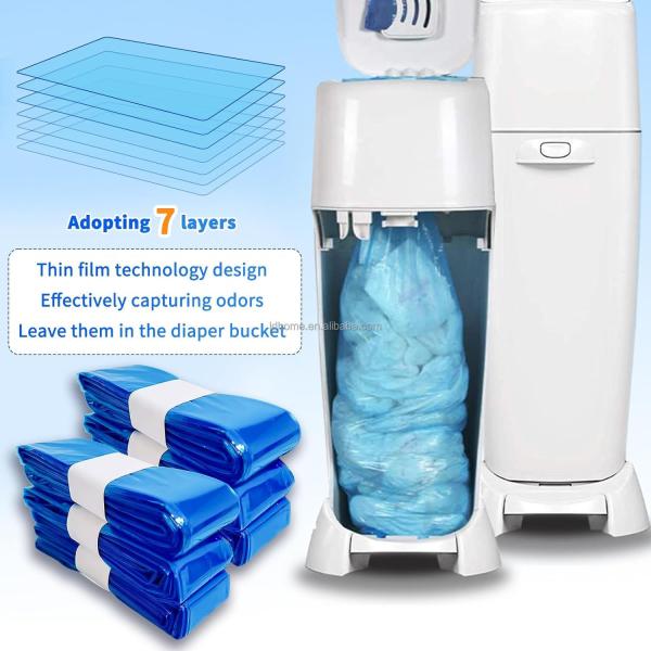Keep Your Nursery Fresh and Clean with Diaper Pail Refills A Parent s Best Choice Baby Diaper Pail Refill Bags