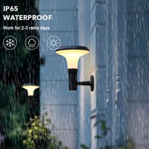 Wholesale Exterior Wireless Metal Solar Wall Mounted Solar Light IP65 Waterproof For Courtyards from china suppliers