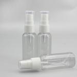 Transparent Toner Sunscreen 50ml PET Plastic Spray Bottle
