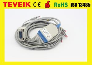 Wholesale Fukuda ME EKG Cable for KP-500 Banana 4.0 IEC 20K resistor DB 15 PIN from china suppliers