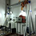 Alluminium Light Duty Gantry Crane 0.5T 1T Moisture Corrosion Protection
