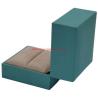 Buy cheap Clamshell Design Elegant Green Color Rigid Cardboard Proposal Ring Gift Box in from wholesalers