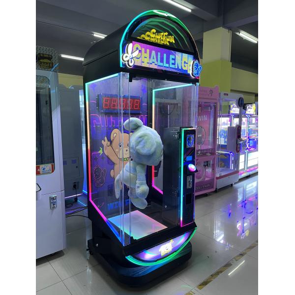 Playfun Scissor Cut Prize Machine 10S Time Challenge Machine Coin Operated Big Doll Vending Machine