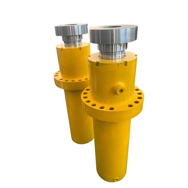 Hydraulic Telescopic Multi Stage Cylinder Custom For Vulcanizing Machines