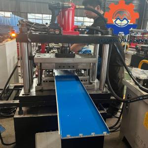 Wholesale 0.5-0.9mm Rack Shelves Roll Forming Machine Color Steel Galvanzied Steel Back Panel from china suppliers