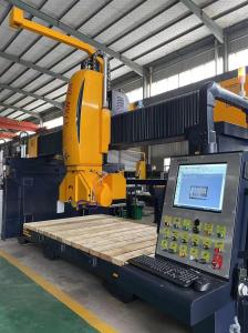 Wholesale 5 Axis Bridge Cutting Machinery For Arbitrary Shaped Lines，fan Shaped Plates，wash Basin And Special Shaped from china suppliers