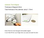 2pcs Kitchen Magnetic Weekly Meal Planner For Fridge To Do List Board