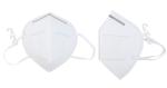 Disposable White Color KN95 Face Mask Non Woven With Earloop For Anti Virus