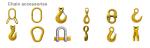 12mm Lifting Chain Sling , Grade 80 Double Leg Sling