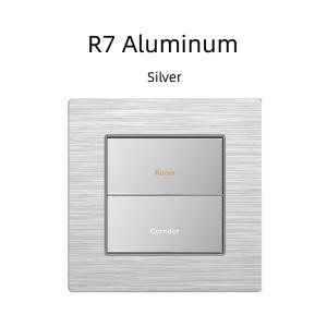 Wholesale UK Standard Wall Switch RS485 86mm Rectangle Modular Push Button from china suppliers