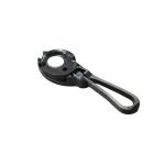 0.7KN Clamp Nylon FTTH Fish Type Flat Optical Fiber Optic Drop Cable Holder with