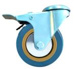 hollow kingpin caster industrial wheels bolt hole caster furniture castors