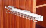 Corner Cabinet Three Layer Clothes Hanger Top Mounted 360 Degree Rotating