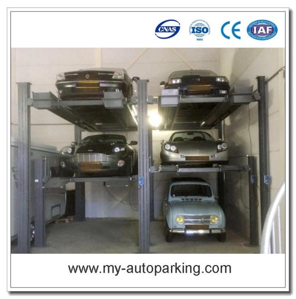 Hot Sale! Tripple Car Parking Lift 3 Deck System/Underground Home Parking Dock