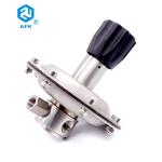 Low pressure 1/4"NPT 0.3atm Stainless Steel O2 Micro Pressure Regulator