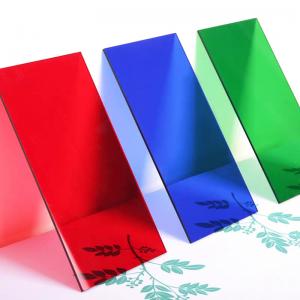 Wholesale Plastic sheet white board Acrylic Sheet Cut to Size Custom Made Rainbow Color Plastic Board double sided acrylic mirror from china suppliers