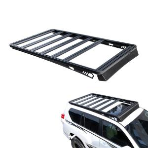 Wholesale LC300 Roof Luggage Rack Black Off Road Cargo Basket Powder Coated from china suppliers