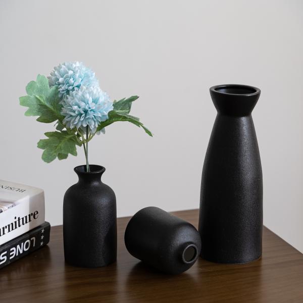 Modern Stylish Handmade Wooden Vase Decor Glass Solid Flower Pot Hydroponic