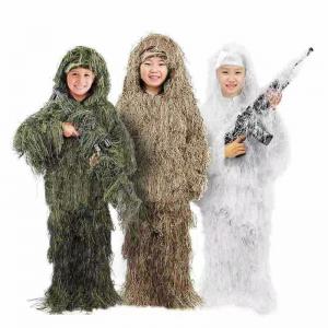 China Camouflage Ghillie Suit Camo White Snow Bionic Suit Clothing 3xl 4xl on sale