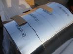 Temper H22 Industrial Aluminium Foil For Fin Stock 0.13mm Thickness 50 - 1250mm