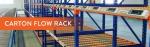 Dynamic Storage Carton Flow Rack Heavy Duty / light Duty with rollers