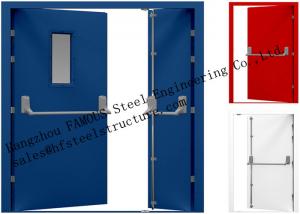 Wholesale Galvanized Industrial Hollow Steel Fire Doors For Residential Application from china suppliers