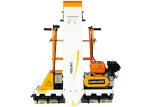 Gasoline Engine 95KG Grain Collector Machine With Air Filter