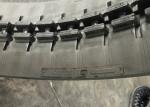 Y400 X 107 X 45k Custom Rubber Tracks Black Color With Strong Resistance