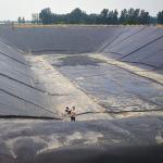 Density 0.940g/cm3 HDPE Liner Geomembrane for Smooth Fish Pond Shrimp Pond Liner