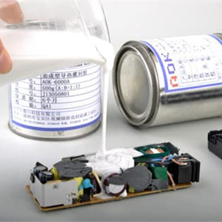 Durable 1.8G/CC Thermally Conductive Silicone Potting Compound For Electronics