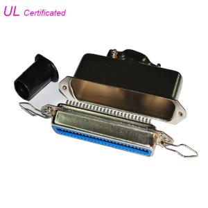 Wholesale 25 pairs Female Centronic Solder 180 Degree Cable Exit Connector with Triangle Plate from china suppliers