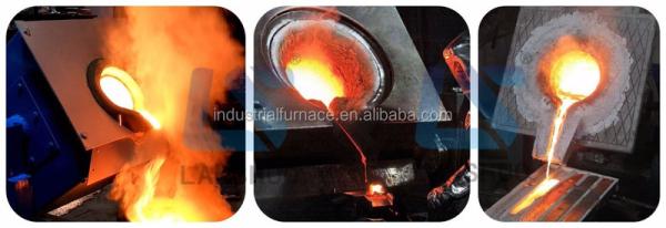 Melting Cooper Aluminum Iron Steel Bronze Brass Electric Induction Melting