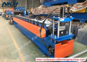 Wholesale CE Stud And Track Roll Forming Machine , Metal Stud Roll Forming Machine For Top Hat Purlin from china suppliers