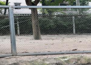 Wholesale High Strength 2mm Diameter Wire Rope Mesh For Safe Zoo Animal Enclosures from china suppliers